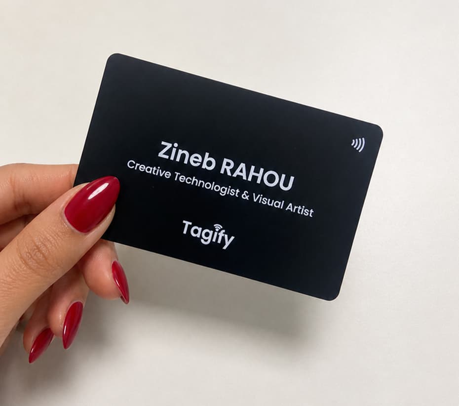 Tagify Pro Card - carte nfc tagify casablanca maroc